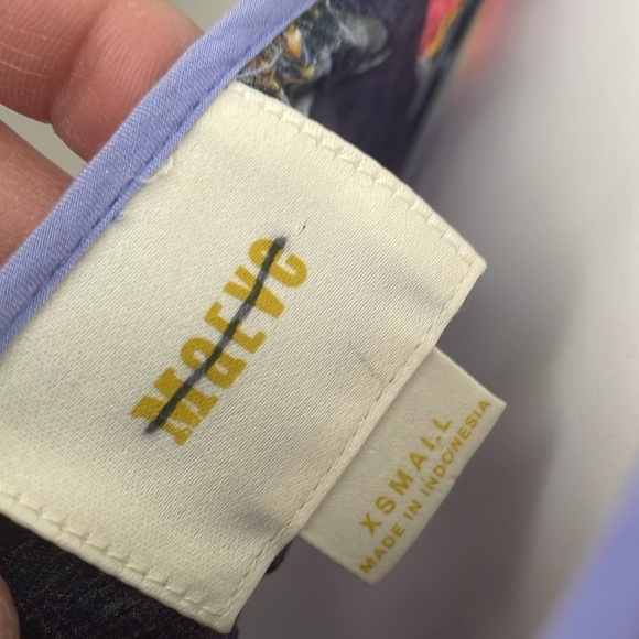 ANTHROPOLOGIE Maeve Elephant Tank size XS - Picture 5 of 6